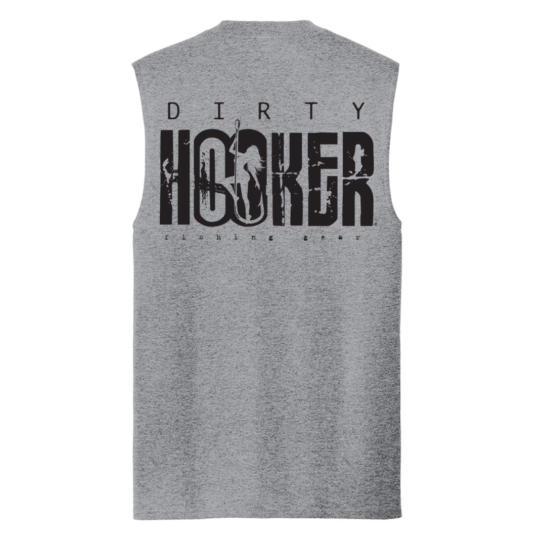 Dirty Hooker Classic Black Muscle Sleeveless Tank